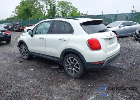 2016 Fiat 500X Trekking Plus из США, поврежденный, VIN ZFBCFYET2GP474503